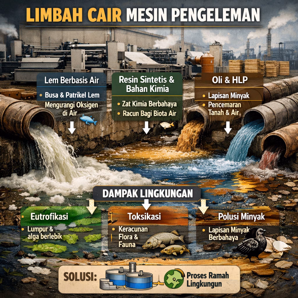 jenis dan dampak air limbah lem